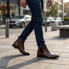 Wristoe Heritage Brown Leather Chelsea Boot