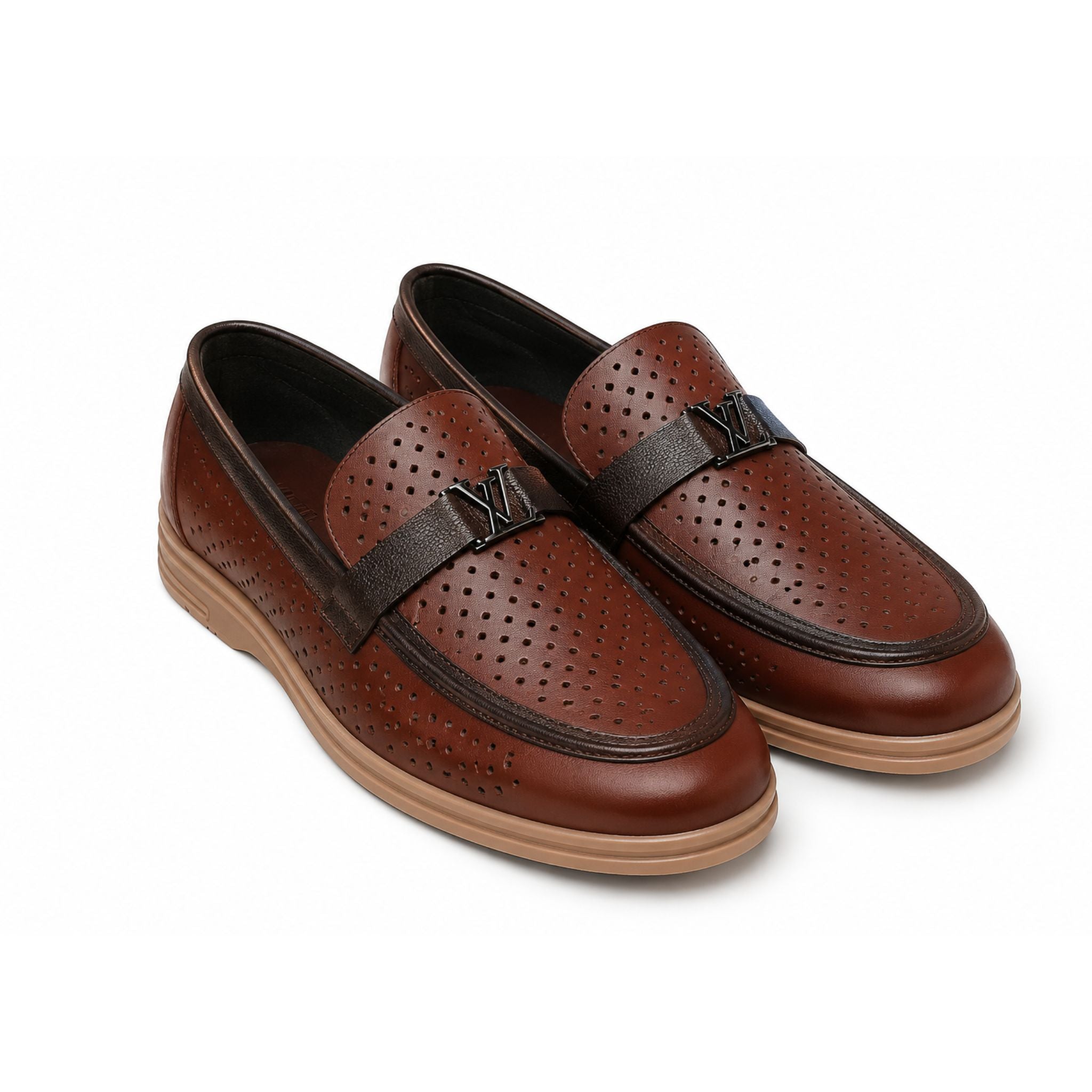 Air Comfort Leather Loafers for Men | Premium Breathable Shoes | Wristoe
