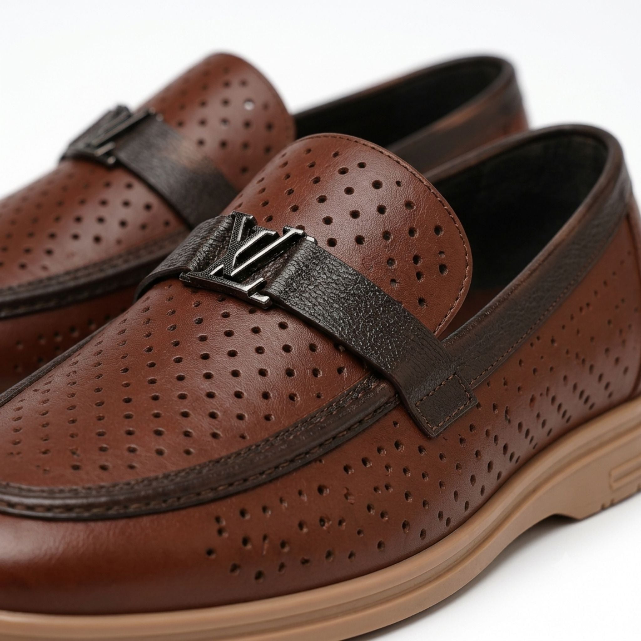 Air Comfort Leather Loafers for Men | Premium Breathable Shoes | Wristoe