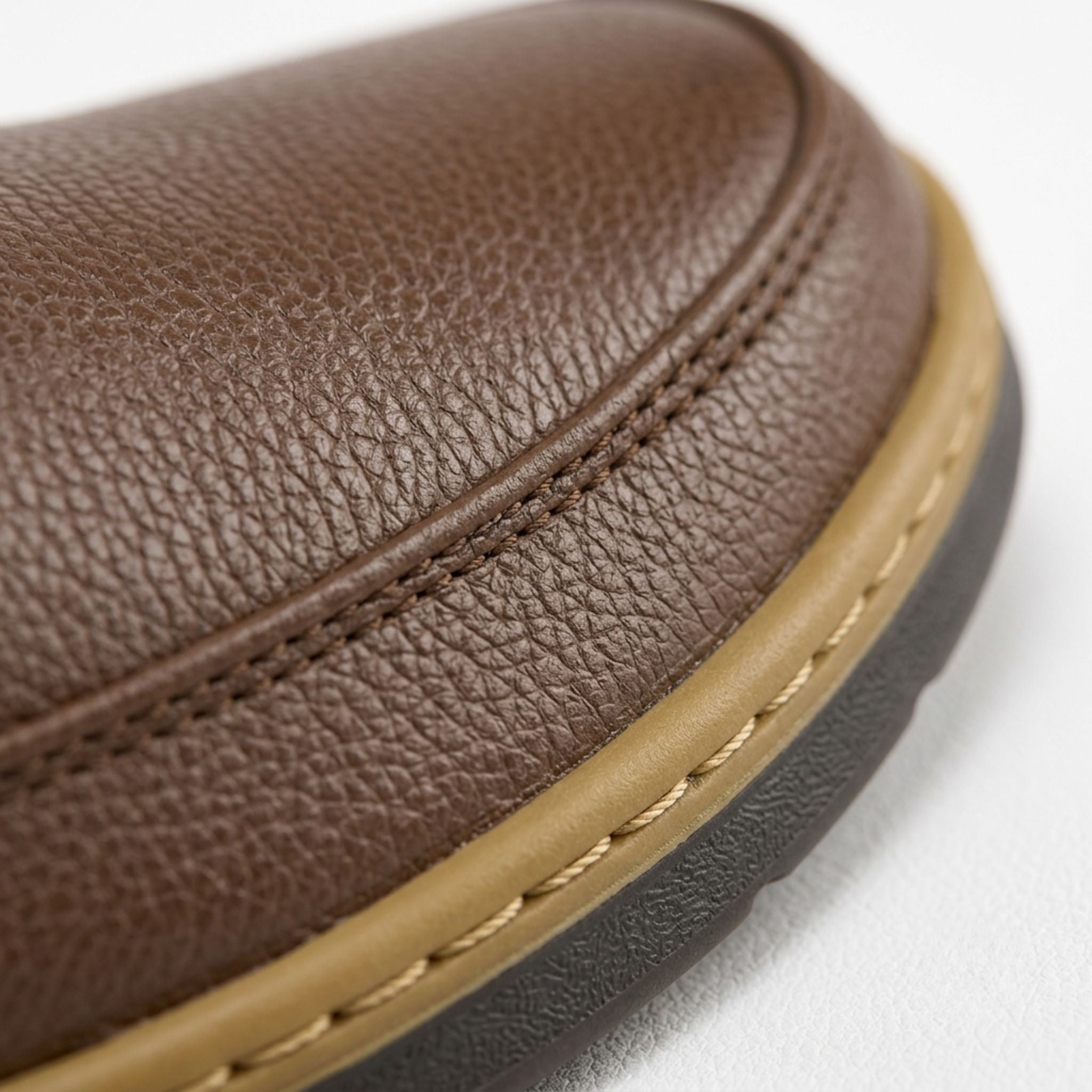 Wristoe Comfort Pro Leather Shoes-Brown