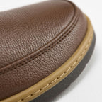 Premium Leather Comfort Shoes-WT071-Mustard