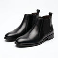 Wristoe Noir Black Leather Chelsea Boot