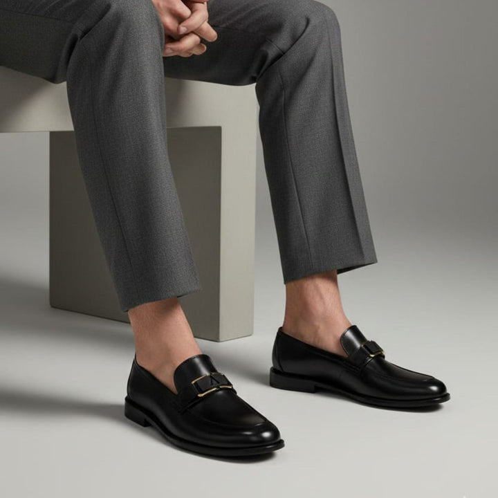 Crown Classic Black Loafer