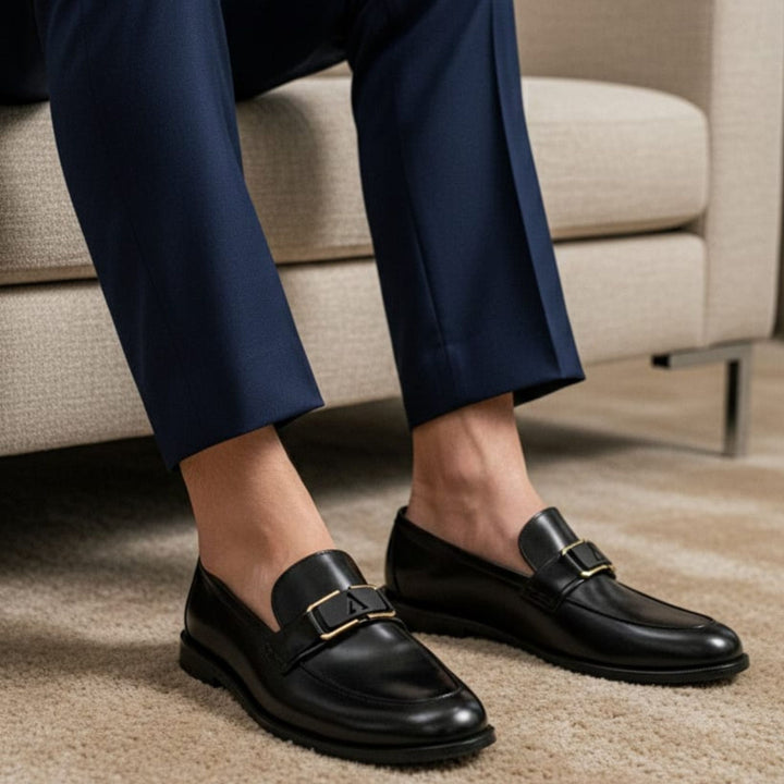 Crown Classic Black Loafer