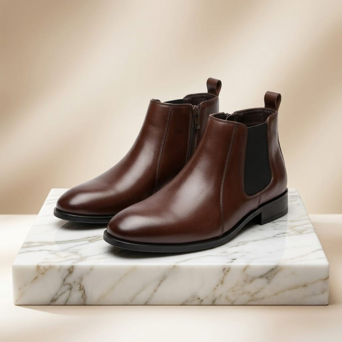 Wristoe Heritage Brown Leather Chelsea Boot